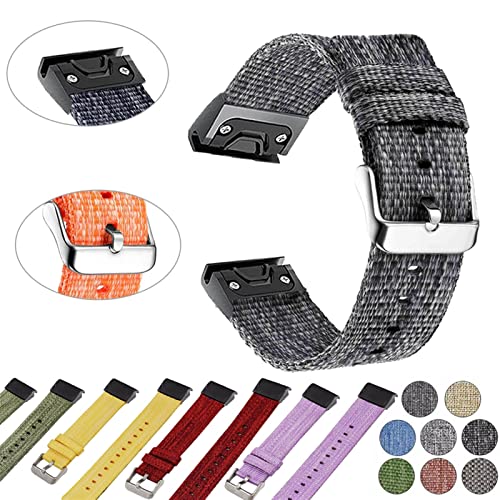 Bracelets montre pour Garmin Forerunner 945 26mm libération rapide EZZON agate - 2