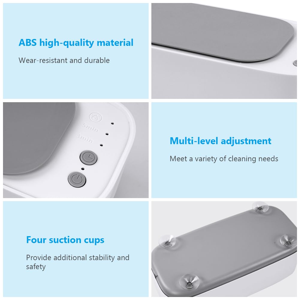 Nettoyeur à Ultrasons 300ml Appareil De Nettoyage Ultrasons