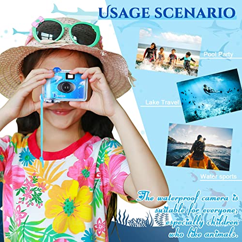 Macarrie 6 Pieces Disposable Underwater Camera, Waterproof Camera - image 2