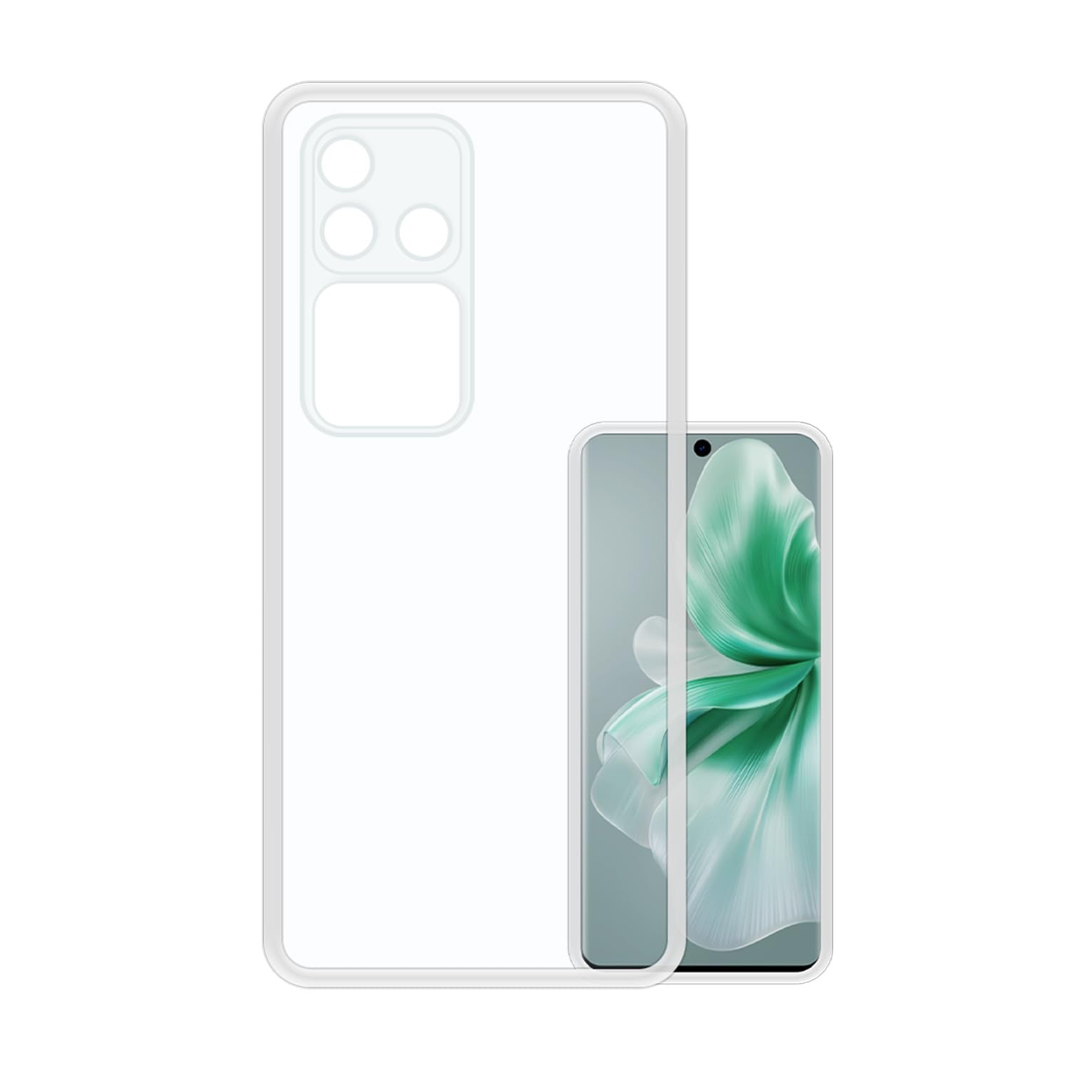 FLAZER Shock Proof Camera Protection Back Case Cover for vivo V30 | V30 Pro (Ultra Clear|Slim|Transparent| Soft| Flexible) (B0D84B7CZN) Amazon Price History, Amazon Price Tracker