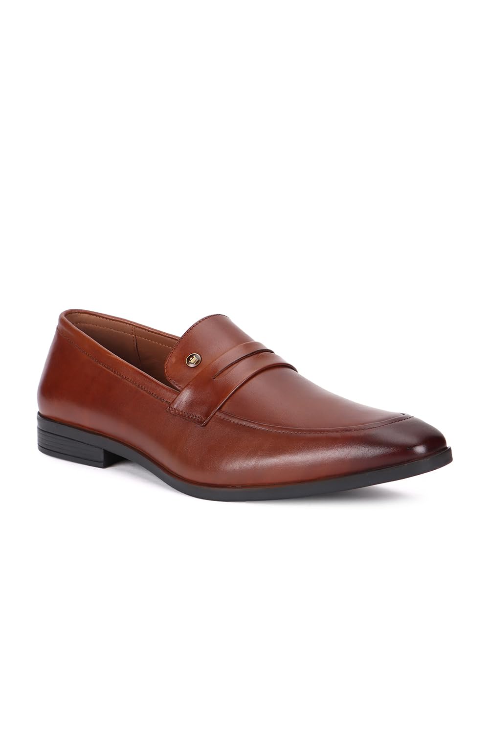 Louis Philippe Men Brown Formal Leather Slip-ons (B0D5H74GZZ) Amazon Price History, Amazon Price Tracker