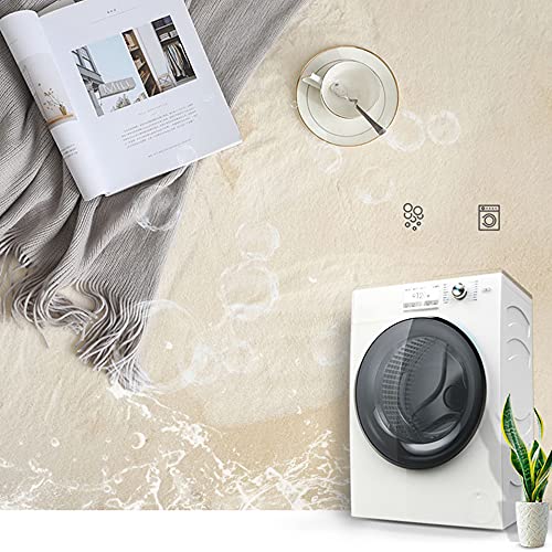 Tapis à poils longs beige doux pour une chambre cocooning - 6
