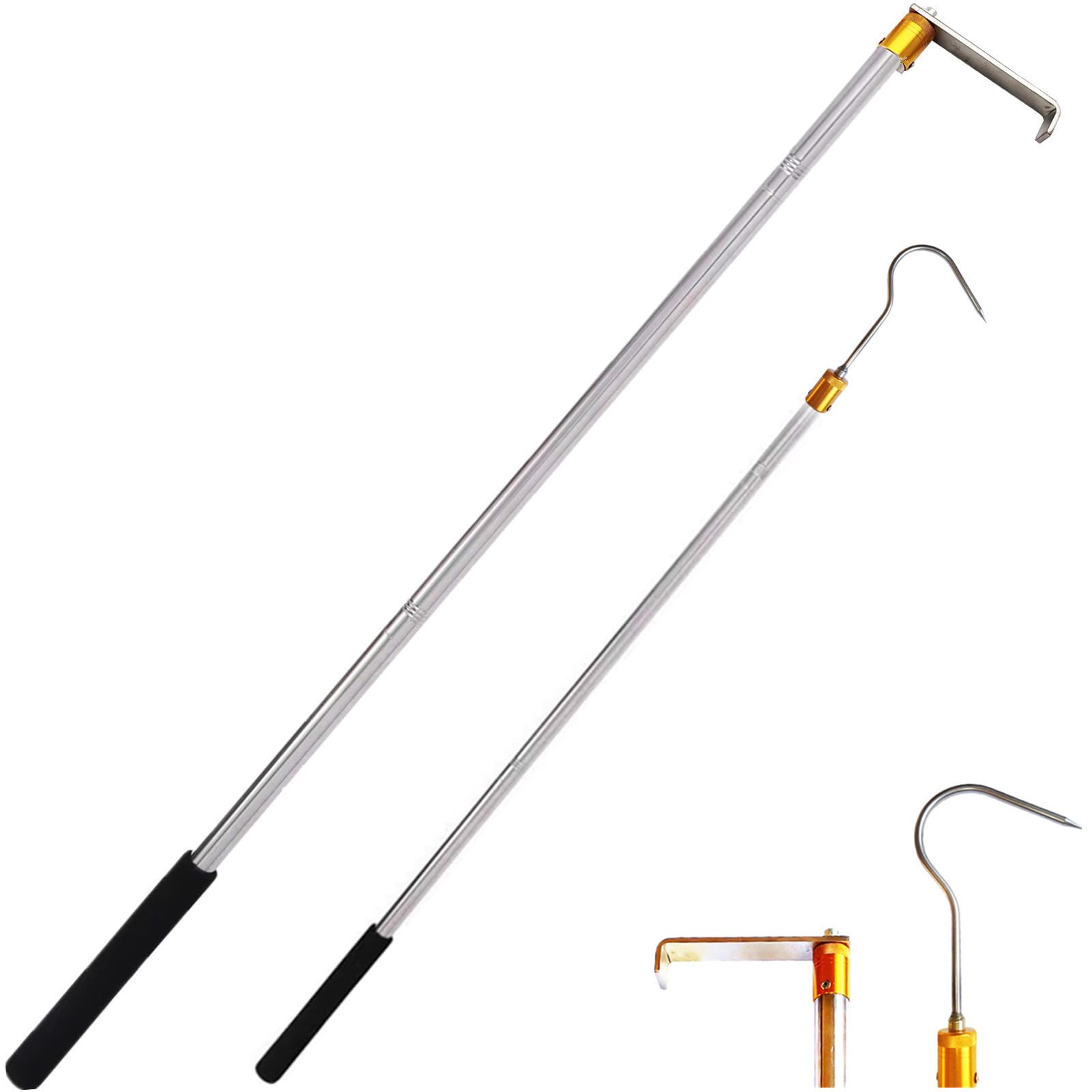 Buy 74 inch HeavyDuty Truck Bed Hook Telescopic Rod, Cargo Grabber
