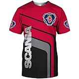 GIOPSQ Sweat à capuche vestes T Shirt short Cardigan fin impression complète 3D Sc a_nia pull décontracté en Polyester pour hommes et femmes ample/D/L