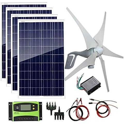 AUECOOR 800W Solar Panel Wind Turbine Kit Cover