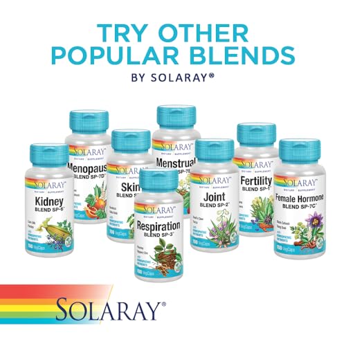 Image of SOLARAY Circulation Blend SP-11B Capsules - Targeted Herbal Formula for Men & Women, Herbal Blend with Cayenne Pepper, Vegan - 100 Ct Veg Caps