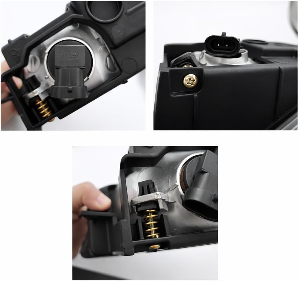 Fog Lights Compatible With Honda Accord Sedan 2006 2007 Replacement kit with H11 12V 55W Halogen Bulbs