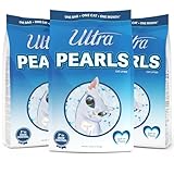 Ultra Pearls Premium Cat Litter - 99.9% Dust Free, Low Tracking, Soft on Paws, Fragrance Free - 15 Lbs. Total (3pk of 5 Lbs.)