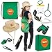 Produktbild Born Toys Kids Adventure Kit und Outdoor Explorer Set, mit Hinterhof-Safari-Hut für Outdoor-Natur, Bug Catcher-Kit, Kinder-Camping, Wandern, Ankleiden und Rollenspiele für Kinder, Fernglas