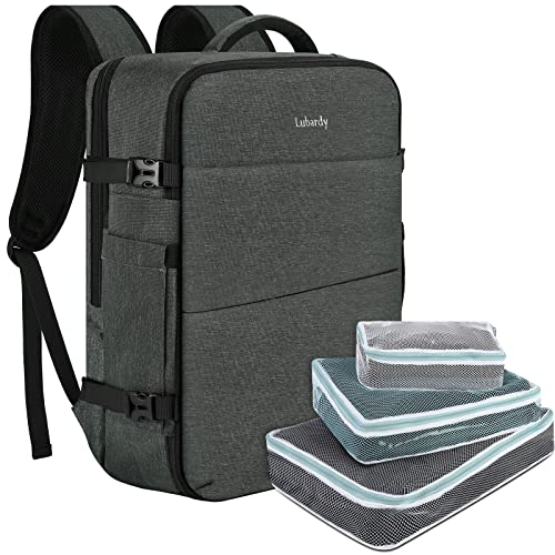 Travel Backpack for Men Women 17 Inch Flight Approved Carry on Backpack Waterproof Large 40L Luggage...