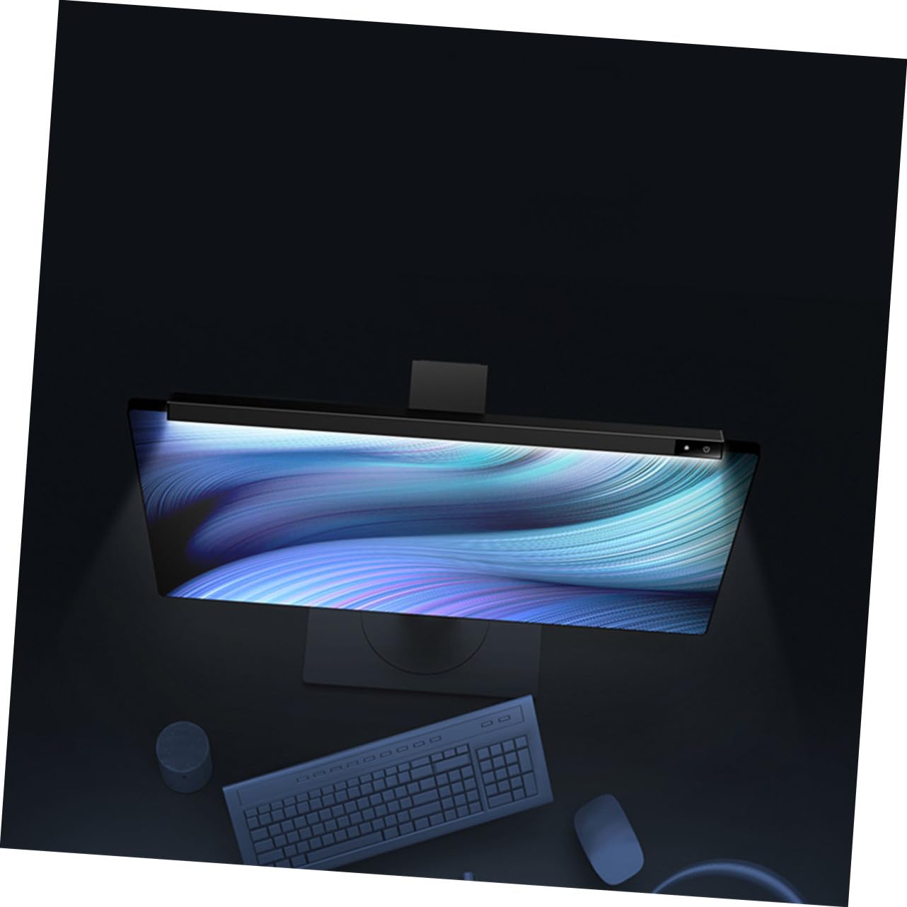 Hemobllo Lámpara LED para Monitor USB Cuidado Visual, Barra de Luz Abs para Oficina y Hogar