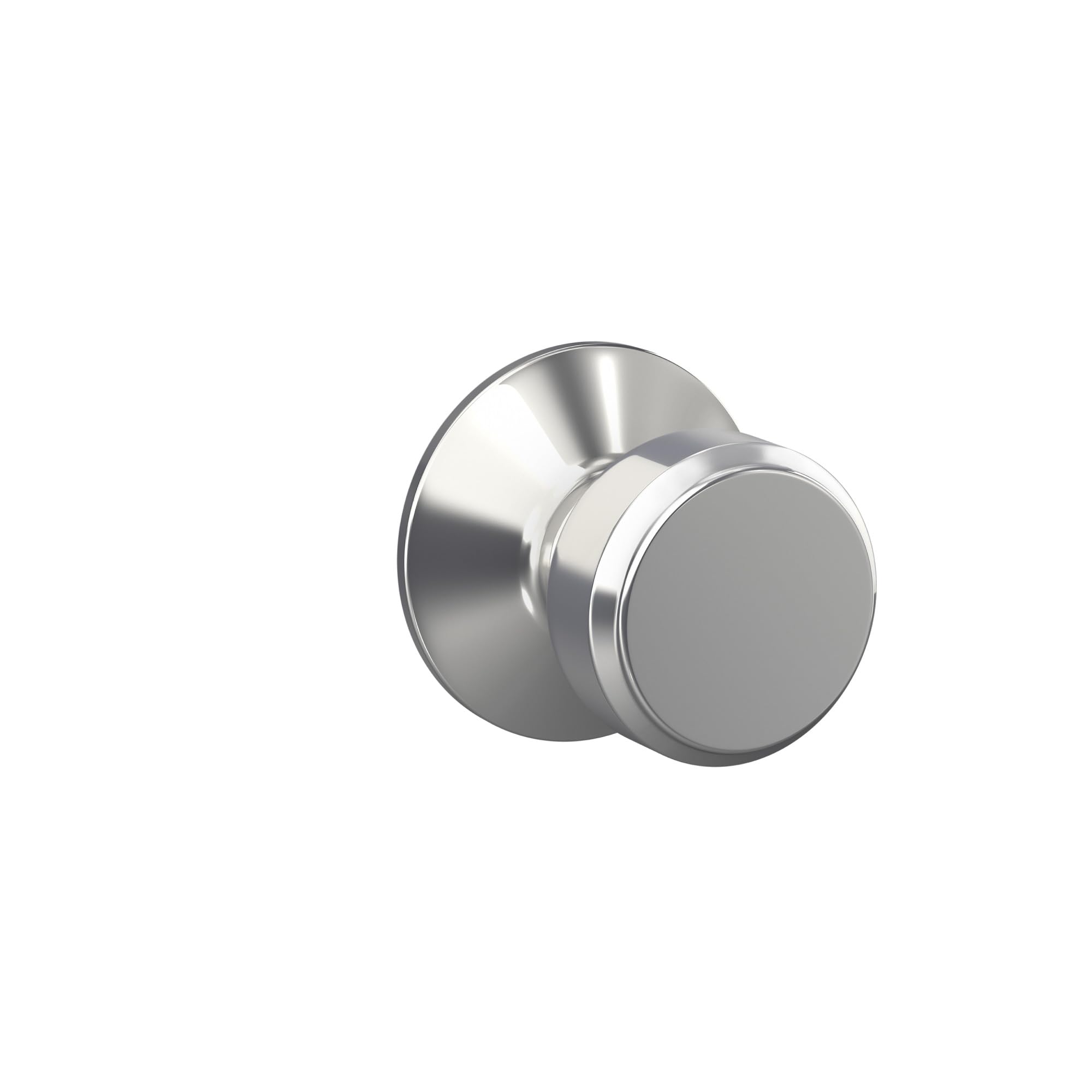 SCHLAGE F10 BWE 625 Bowery Passage Knob, Bright Chrome