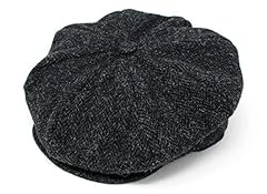 Black & Charcoal Herringbone