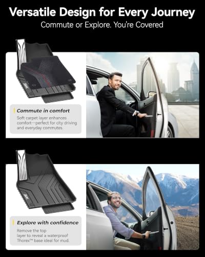 Image of 3W 10PCS Floor Mats for Tesla Model Y Juniper 2025 2026 Star Trails Carpets