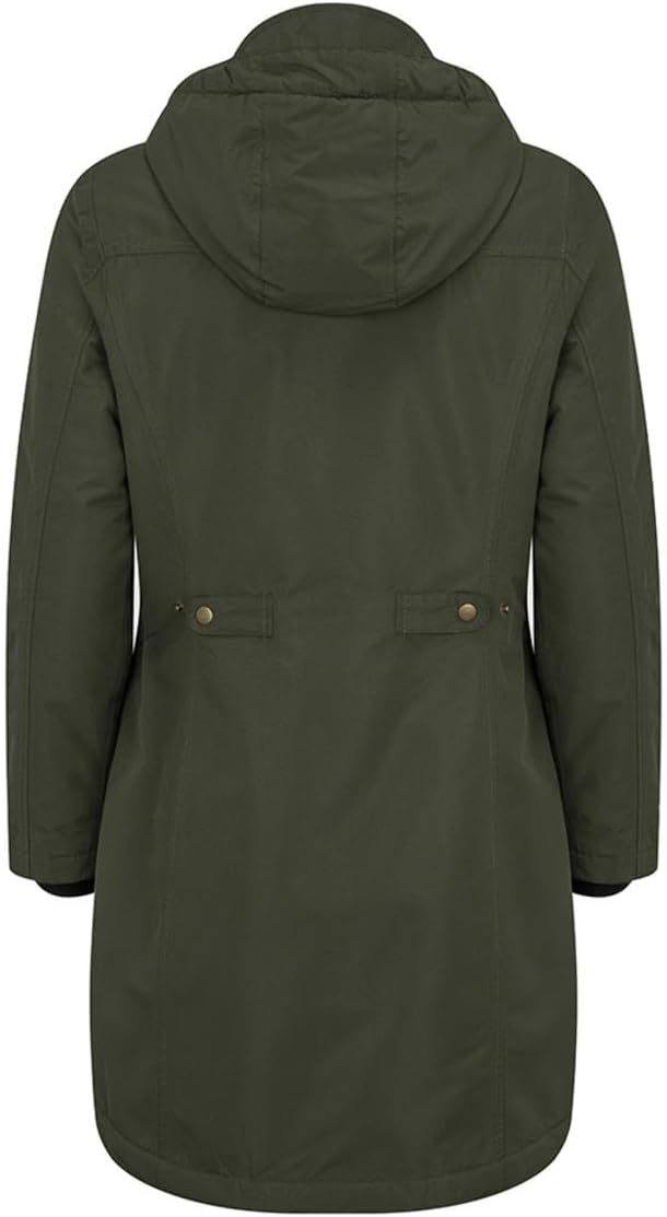 Hoggs of Fife Walker Ladies Long Coat - Green