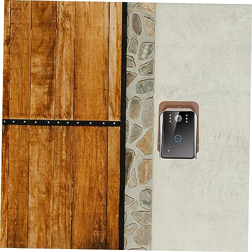 Uonlytech Capa De Chuva Para Máquina De Controle De Acesso Caixa à Prova De Respingos De Campainha C