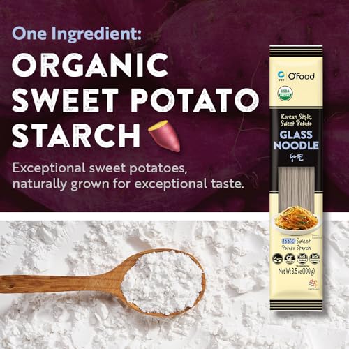 Chung Jung One O'Food Organic Glass Noodles 12 Pack, Gluten-Free Korean Sweet Potato Noodles thumb #1