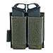 EXCELLENT ELITE SPANKER Tactical Open Top Double/Triple Pistol Mag Pouch for Glock M1911 92F Magazines 40mm Grenade(RGN)
