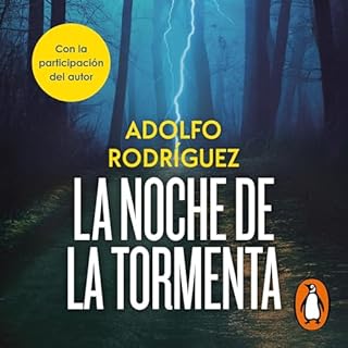 Diseño de la portada del título La noche de la tormenta
