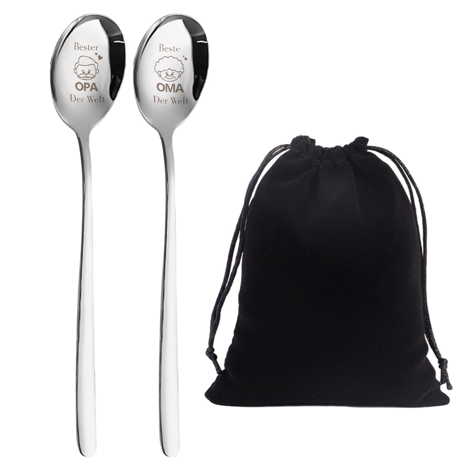 Match Attax Extra 2024 Cucharas De Mango Largo Juego De 6 Cucharas Largas Para Café/Té - Acero Inoxidable (20cm) Cuchara Larga Wmf Ollas