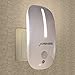 Sensky Motion Sensor Night Light Plug in LED Night Light Dusk to Dawn Nightlight for Hallway, Bedroom, Kitchen, Stairway