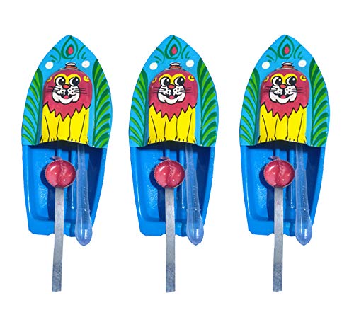 BG Bazzar Gali Put Put Lion Naav Multicolour (Set of 3)