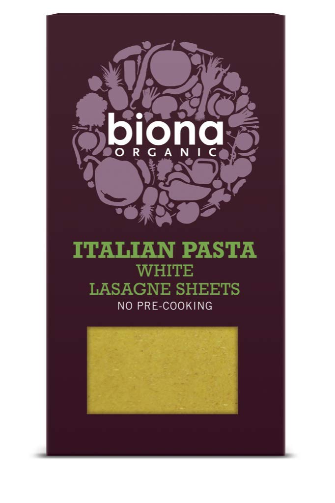 Biona Organic Wheat Lasagna White 250g(Pack Of 4)