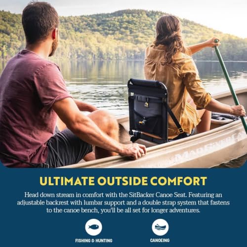GCI Outdoor SitBacker Adjustable Canoe Seat with Back Support - image 4