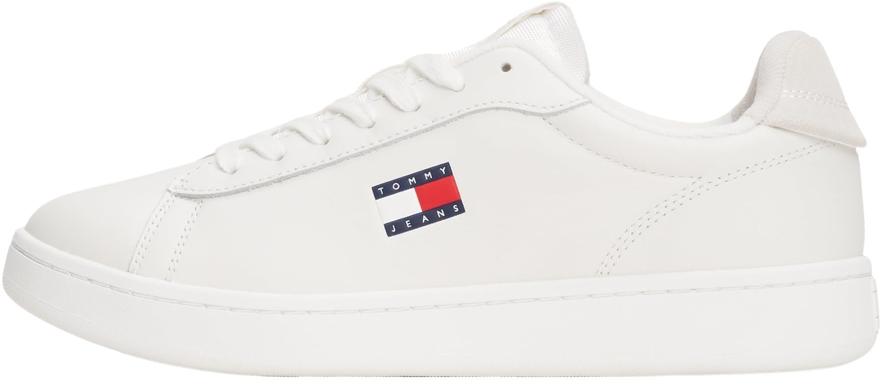Tommy Hilfiger Bianco Polyurethane Women Sneaker - EU41/US11