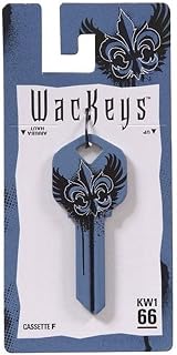 Wackey House & Office Blank Single Sided Universal Key - Blue Pack of 6
