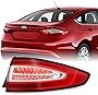 AKKON - Fits 2013 2014 2015 2016 Ford Fusion S | SE Sedan Models LED Red Tail Lamp Brake Light Outer Passenger Right Side