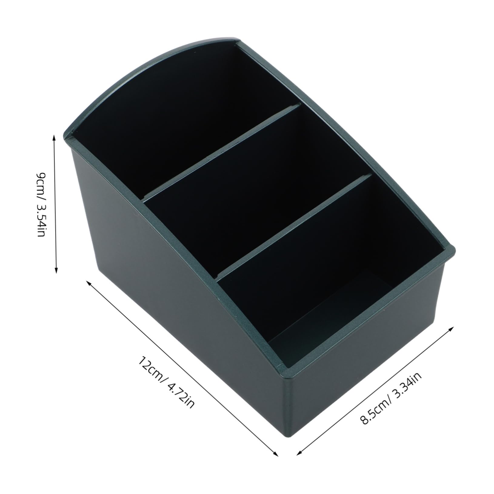 PRETYZOOM Compartment Storage Box for Coffee Station Sugar Packets Condiments Space Saving for Kitchen Cabinet Countertop