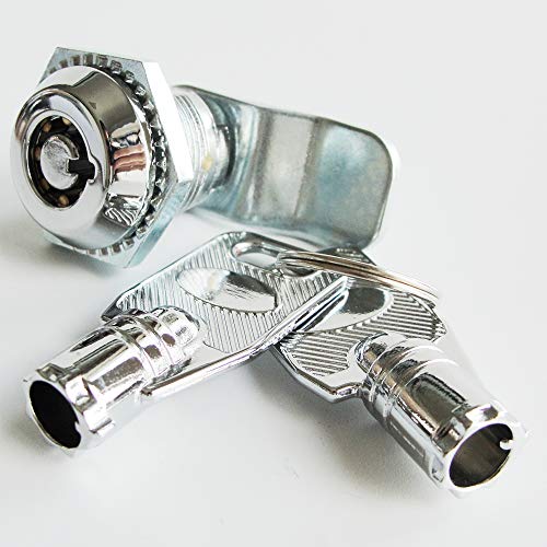 Zinc Alloy Tubular Cam Lock Cylinder and Keyed Alike Tubular Lock KeyTubular Lock Set 2PCS