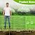 10 Panels No Dig Decorative Outdoor Garden Fence for Yard, 24 in(H) X 20 ft(L) Animal Barrier Fencing Rustproof Metal Wire Panel Border for Dog, Rabbits, and Patio Temporary Ground Stakes