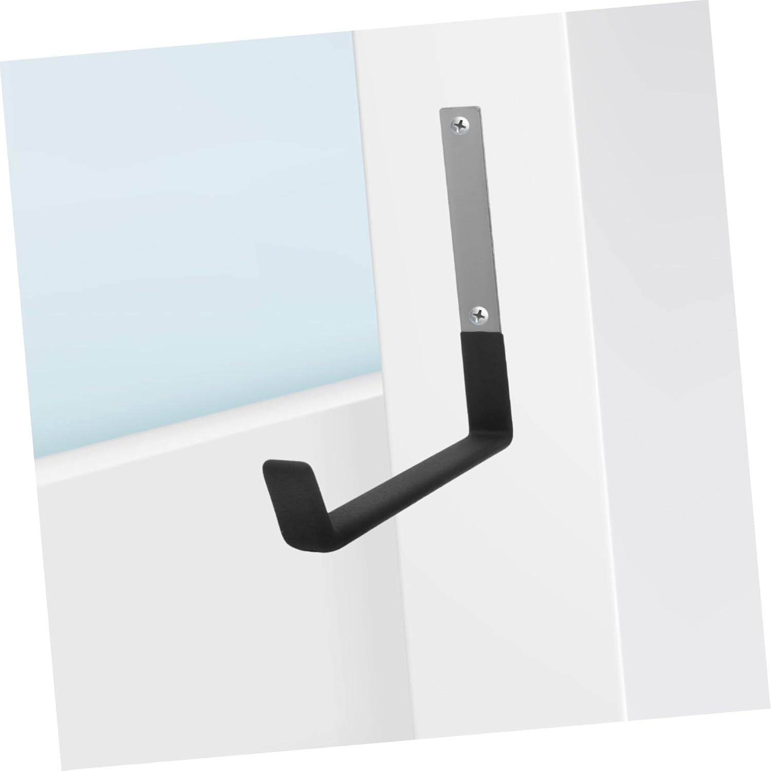 6pcs Heavy Duty Wall Hooks Metal Garage Storage Hangers for Organizing Tools Ladders and Garden Equipment Easy to Install Wall Mount Storage