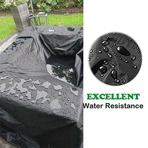 image for Silvotek 4 Seater Garden Bench Cover – Waterproof Outdoor Bench Cove