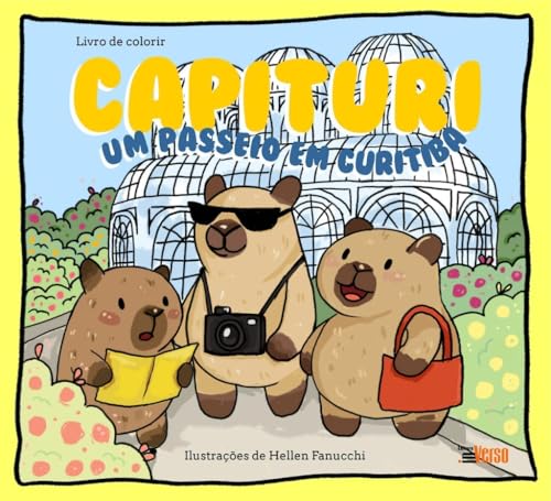 Livro de colorir – CAPITURI: um passeio em Curitiba