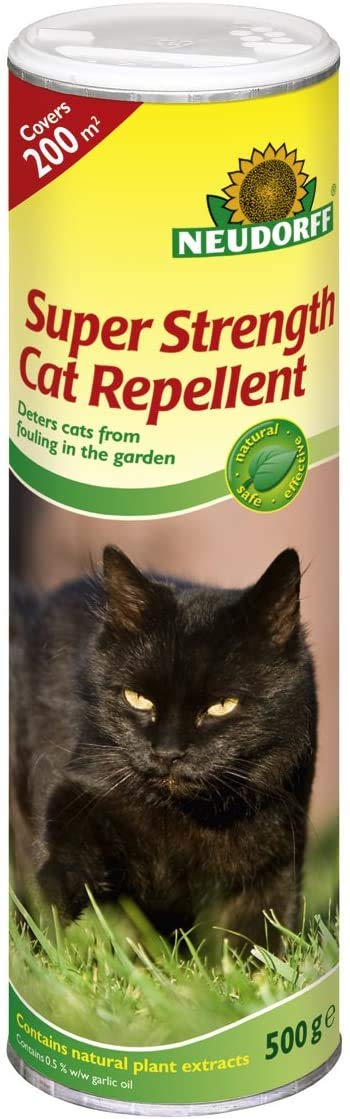 Neudorff 2 x Super Strength Cat Repellent 500g