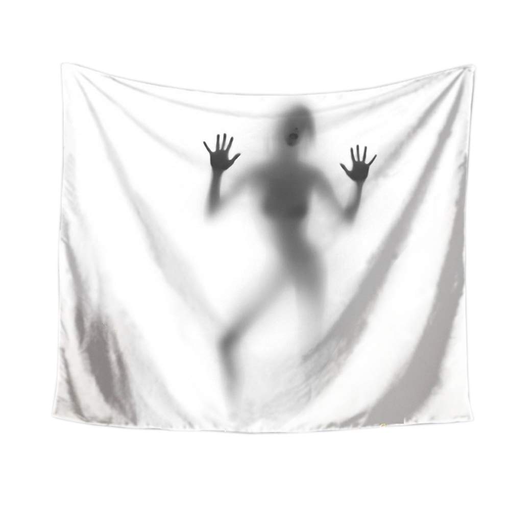 Crazy Cart Bathroom Sexy Women Wall Hanging Home Decor Tapestry (57"x77")