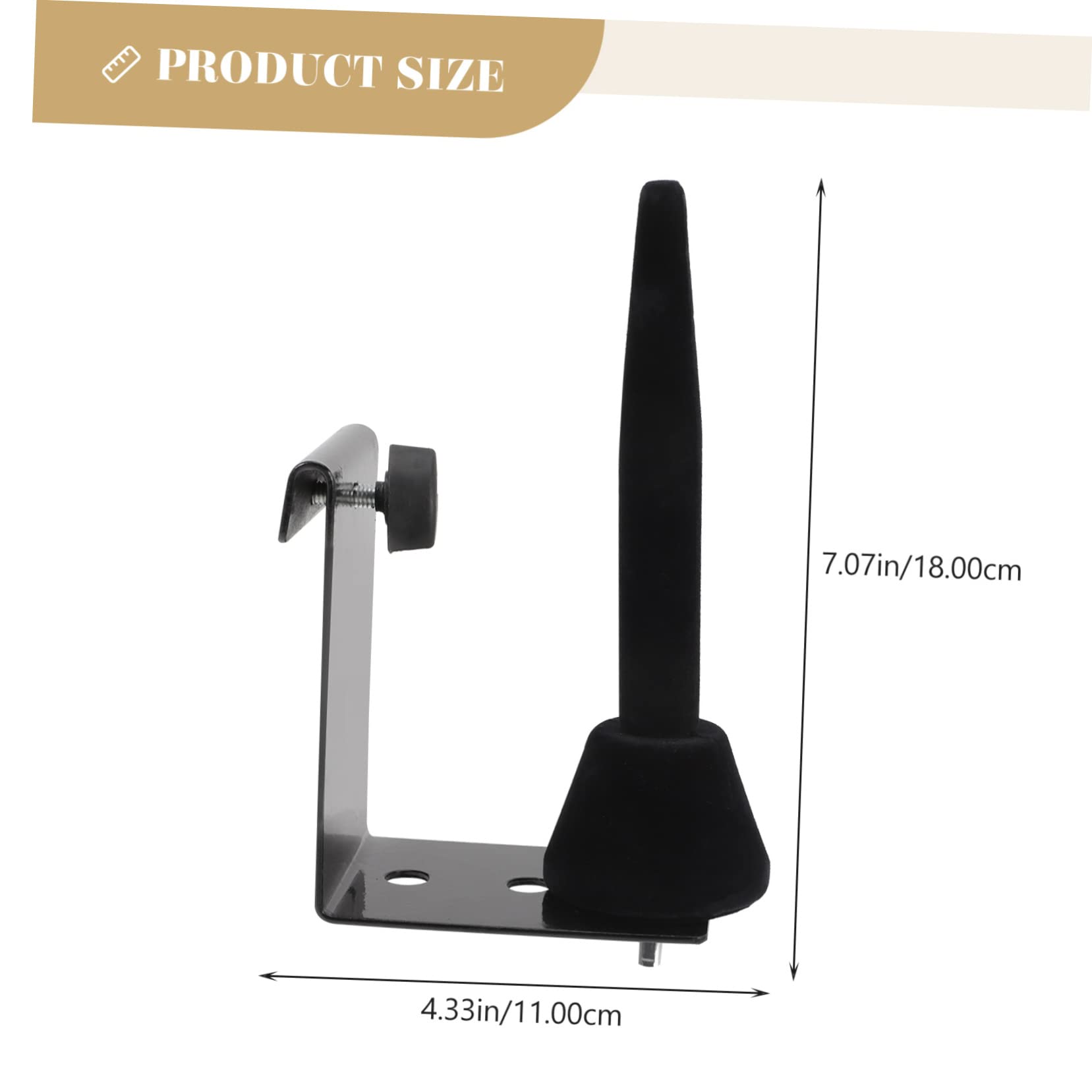 Yardwe Storage Bracket for Saxophone Flute Holder Wall Mount Stand Music Instrument Supplies