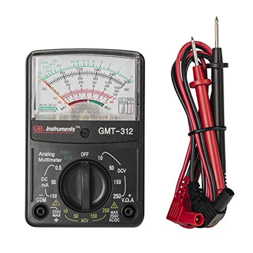 image for Gardner Bender GMT-312 Analog Multimeter, 5 Function / 12 Range, 300V 