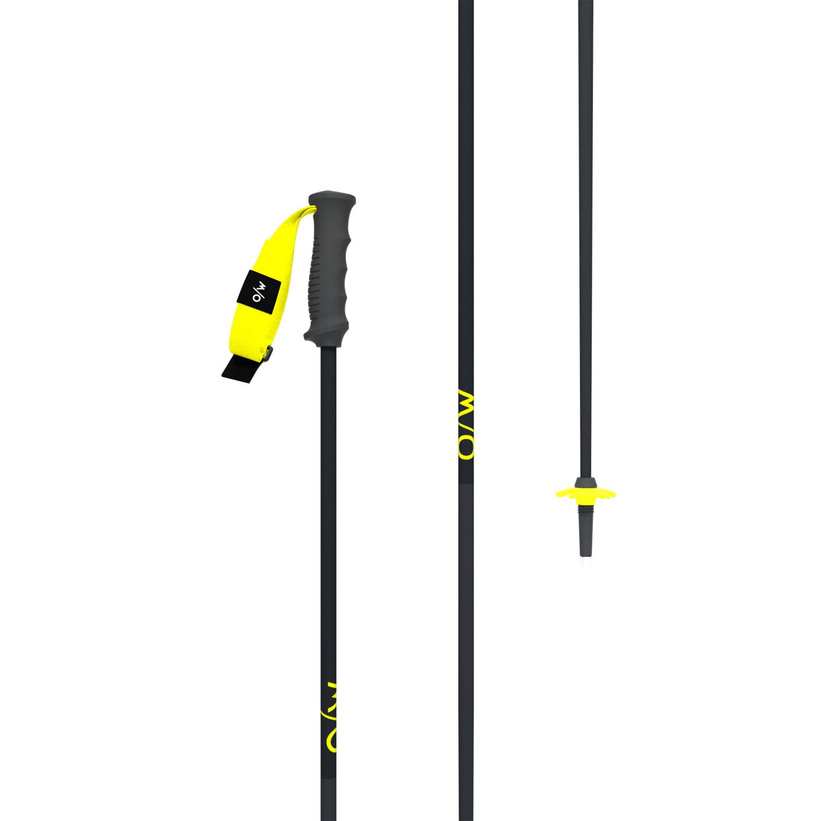 Fischer One Way Unisex GT 14 Alpine Stöcke | strapazierfähiges, leichtes Aluminium Outdoor Winter Sport Skistöcke mit bequemem Griff und schnell verstellbarem Gurt für All-Mountain-Skifahrer