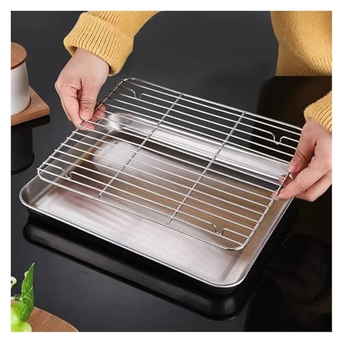 Plateau de barbecue 316 multifonction avec support de refroidissement de gâteaux