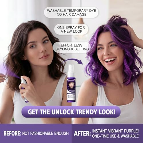 Spray temporal para color de cabello 3 pack miniatura 2