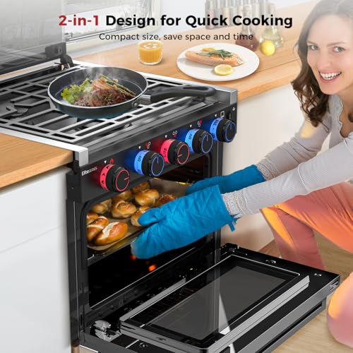 CAMPLUX-RV-Propane-Oven-Stove-Combo-17-Inches-127-Cuft-Gas-Oven-Stove-with-3-Burners-Total-Output-28100-BTUHr-Gas-Ranges-for-RV-Apartment-or-Mini-Kitchen-Black-EliteSERIES