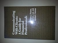 Communicating With Clients: A Guide to Financial Professionals 0131535781 Book Cover