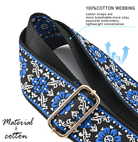 Image of Purse Strap Wide Replacement Crossbody Strap Handbag Guitar Strap Purse Shoulder Strap Adjustable