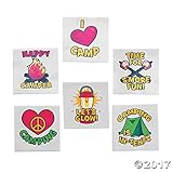 Camp Tattoos - 72 pc