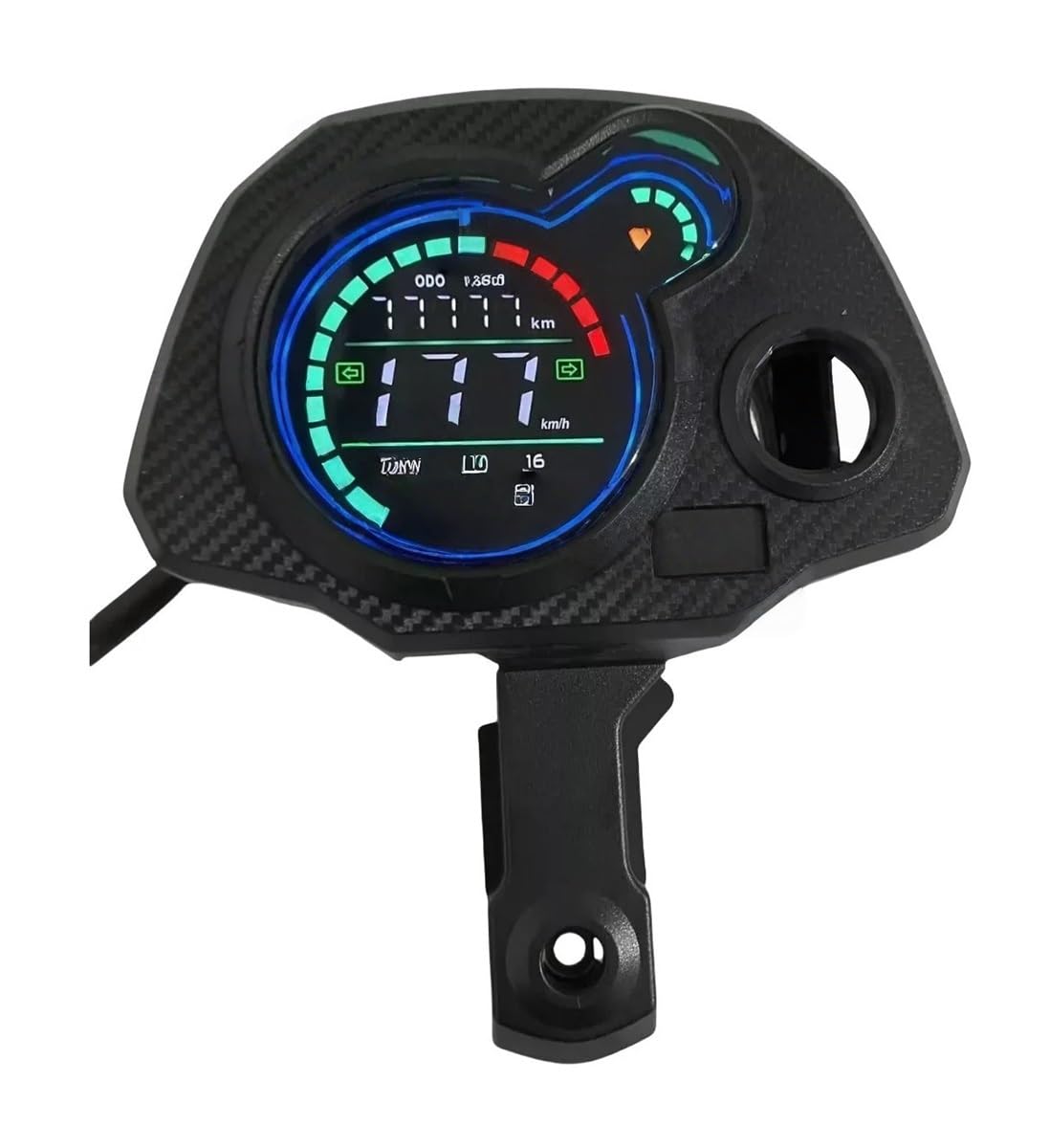 Contachilometri universale Tachimetro digitale per motocicletta per Italika Bit150, pannello, contachilometri, tachimetro, indicatore di livello