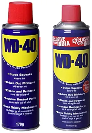 Pidilite WD 40, 500 ml Multipurpose Smart Straw Spray + Pidilite WD-40, Multipurpose Spray, 170g
